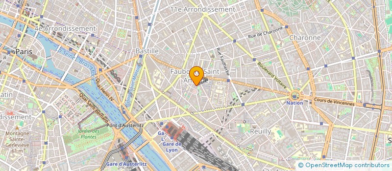 localisation de l'entreprise MADAME MAUD FRANQUIN  CRETEIL