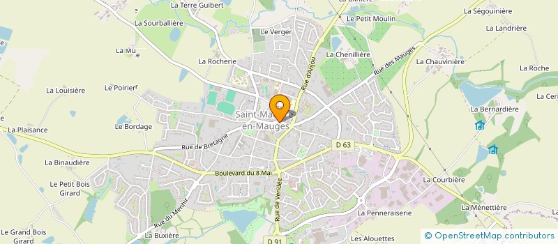 localisation de l'entreprise MADAME MAUD FUSELIEZ à SEVREMOINE