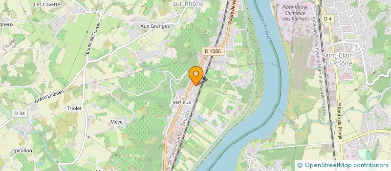 localisation de l'entreprise MADAME MAUD GABRIEL  CHAVANAY