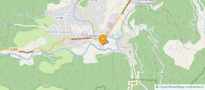 localisation de l'entreprise MADAME MAUD GALLAIS  AVEZE