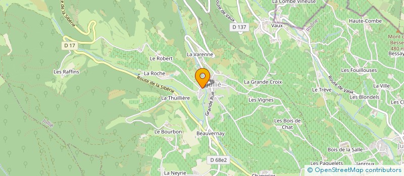 localisation de l'entreprise MADAME MAUD GARNIER  JULLIE