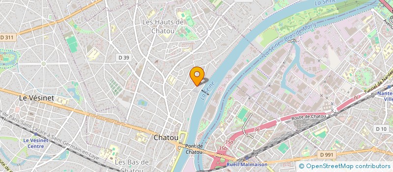 localisation de l'entreprise MADAME MAUD GAUCHER  CHATOU