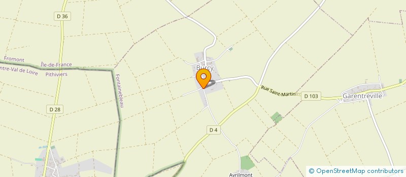 localisation de l'entreprise MADAME MAUD GEORGELIN  BURCY