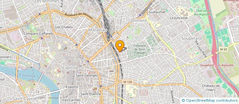 localisation de l'entreprise MADAME MAUD GIBERT  TOULOUSE