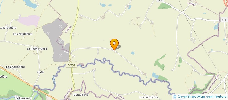 localisation de l'entreprise MADAME MAUD GLORIEUX à CHOLET