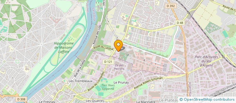 localisation de l'entreprise MADAME MAUD GODARD  CORMEILLES-EN-PARISIS