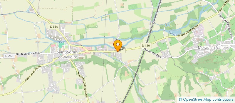 localisation de l'entreprise MADAME MAUD GODARD  SAINT-SORLIN-EN-VALLOIRE