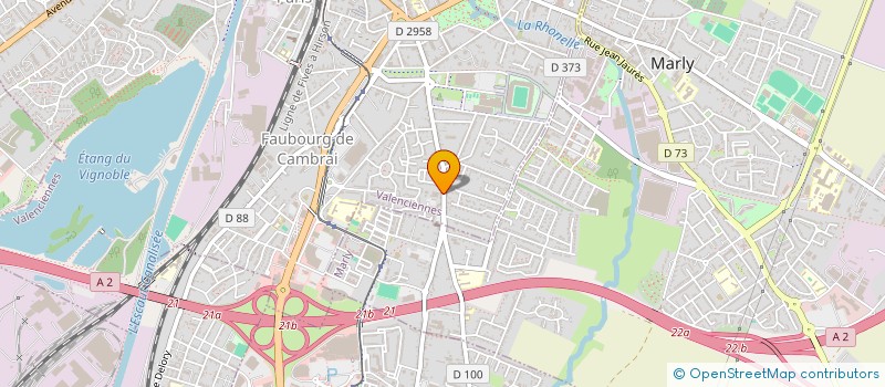 localisation de l'entreprise MADAME MAUD GOEMAES à VALENCIENNES