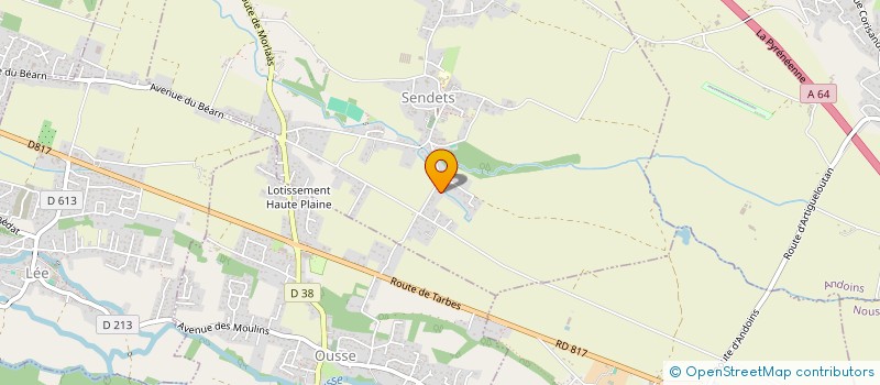 localisation de l'entreprise MADAME MAUD GUILLET  CAUTERETS