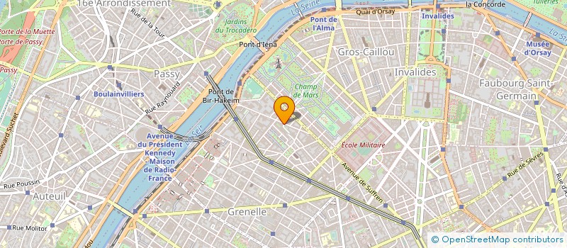 localisation de l'entreprise MADAME MAUD HAINRY  PARIS