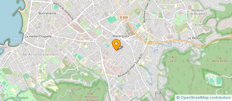 localisation de l'entreprise MADAME MAUD IBANEZ  MARSEILLE