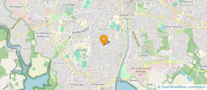 localisation de l'entreprise MADAME MAUD JANVIER à VANNES