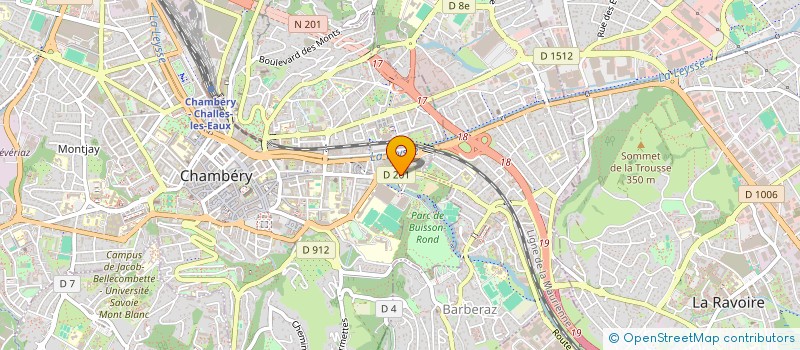 localisation de l'entreprise MADAME MAUD KERHARO  CHAMBERY