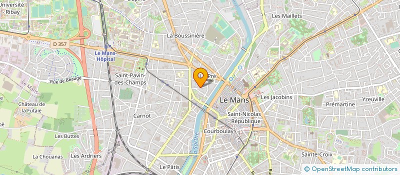 localisation de l'entreprise MADAME MAUD KIRCHNER à LE MANS