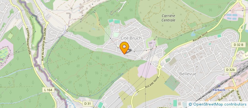 localisation de l'entreprise MADAME MAUD KUNTZ à FORBACH