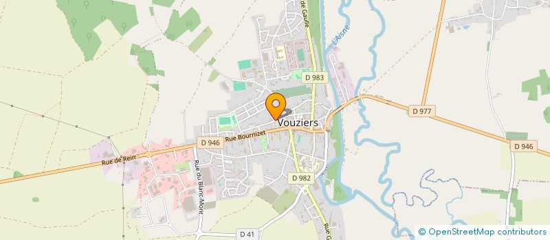 localisation de l'entreprise MADAME MAUD LAMBERT  VOUZIERS