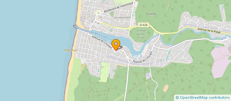 localisation de l'entreprise MADAME MAUD LANDAIS  MIMIZAN