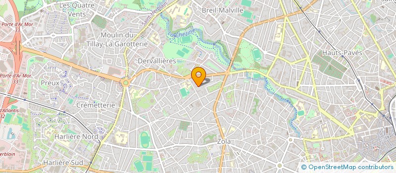 localisation de l'entreprise MADAME MAUD LARVOL à NANTES