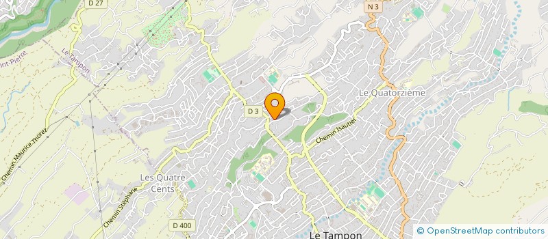 localisation de l'entreprise MADAME MAUD LEBER  LE TAMPON