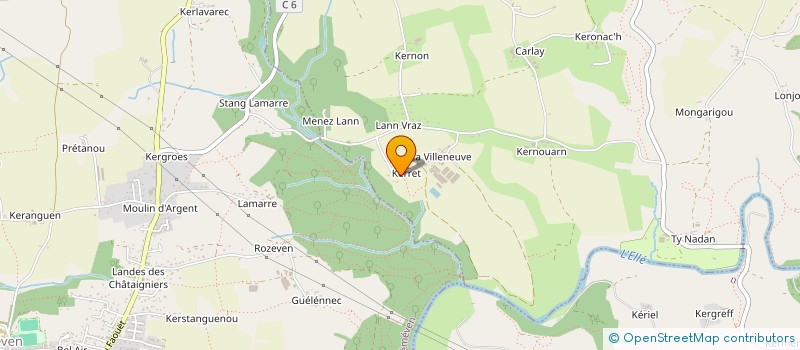 localisation de l'entreprise MADAME MAUD LEFEVRE  LOCUNOLE