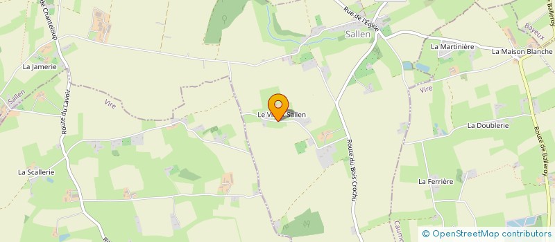 localisation de l'entreprise MADAME MAUD LEFEVRE à SALLEN