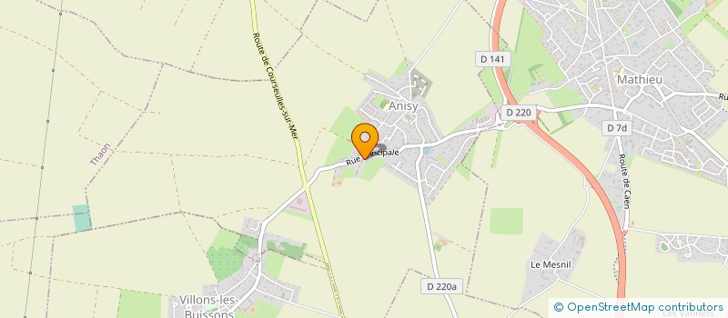 localisation de l'entreprise MADAME MAUD LEMOINE  ANISY