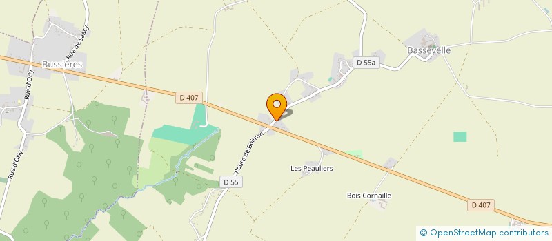 localisation de l'entreprise MADAME MAUD LENOBLE  BASSEVELLE