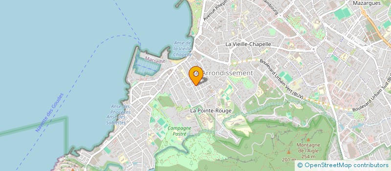 localisation de l'entreprise MADAME MAUD LERAYER à MARSEILLE