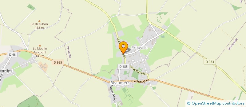 localisation de l'entreprise MADAME MAUD LEVEL  LONG