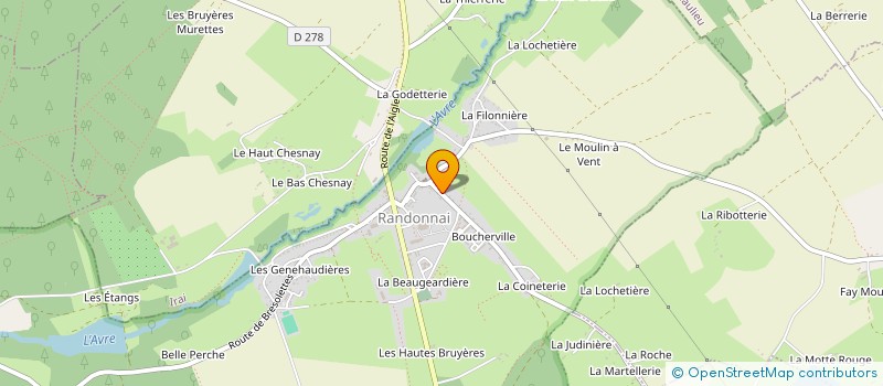 localisation de l'entreprise MADAME MAUD LOISEAU à TOUROUVRE AU PERCHE