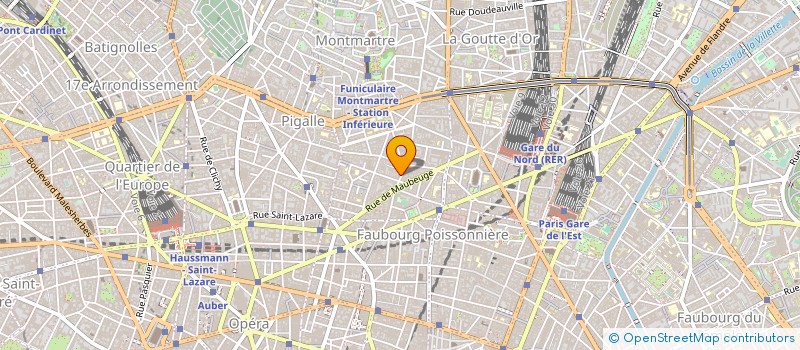 localisation de l'entreprise MADAME MAUD MALON à PARIS