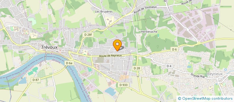 localisation de l'entreprise MADAME MAUD-MARIE SAPALY à TREVOUX
