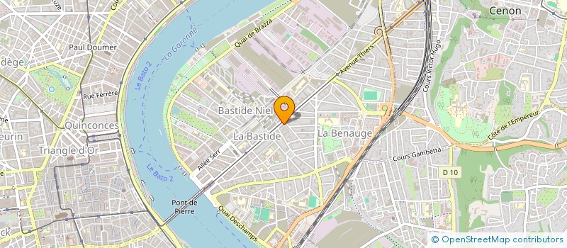 localisation de l'entreprise MADAME MAUD MARTIN  BORDEAUX