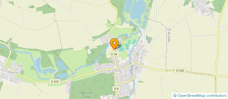 localisation de l'entreprise MADAME MAUD MASTELINCK  CONTY