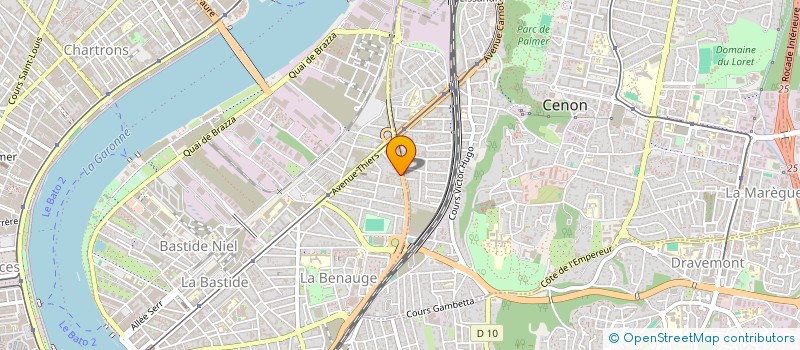 localisation de l'entreprise MADAME MAUD MAUD AUBAIN  BORDEAUX