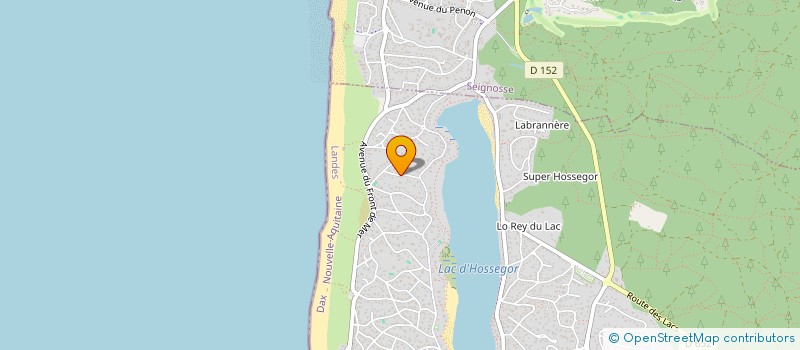 localisation de l'entreprise MADAME MAUD MAZEJKO  ANGLET