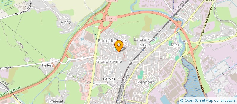 localisation de l'entreprise MADAME MAUD MENORET  TRIGNAC