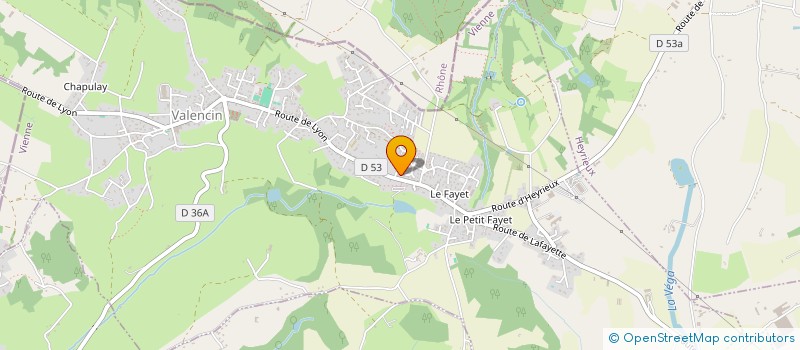 localisation de l'entreprise MADAME MAUD MERIEUX  VALENCIN