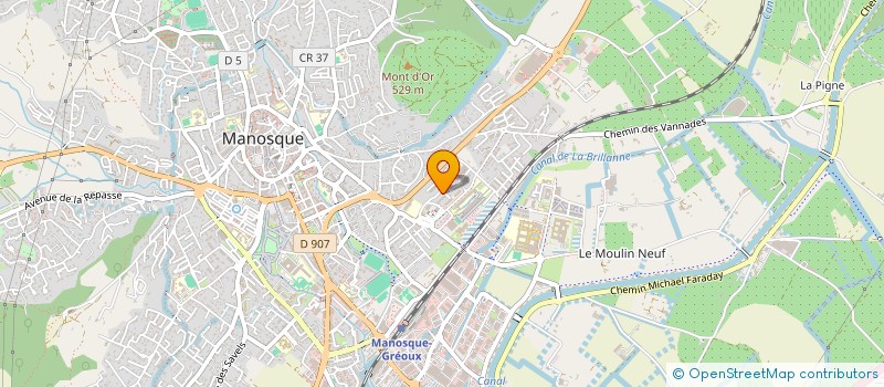 localisation de l'entreprise MADAME MAUD MICHEL à MANOSQUE