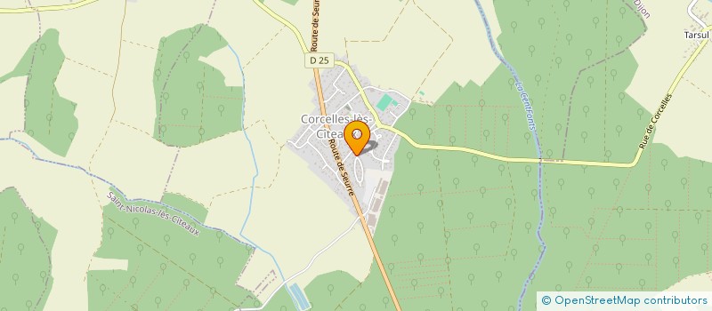 localisation de l'entreprise MADAME MAUD MIRET-CASAS  SAULON-LA-CHAPELLE