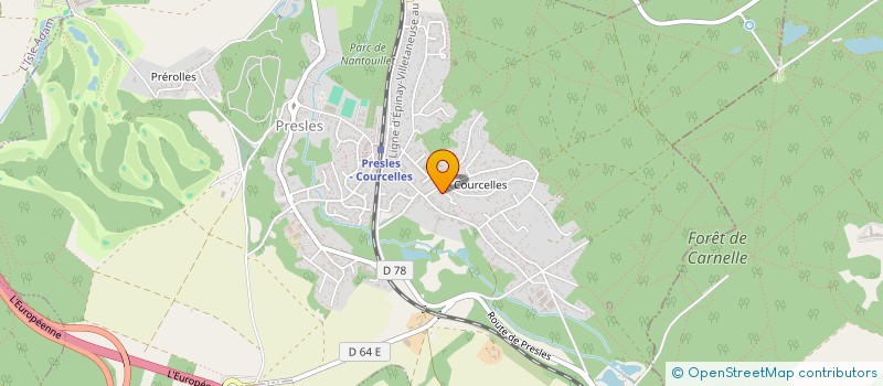 localisation de l'entreprise MADAME MAUD MONCHO  PRESLES