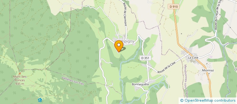 localisation de l'entreprise MADAME MAUD MONTAGARD  CREMPIGNY-BONNEGUETE