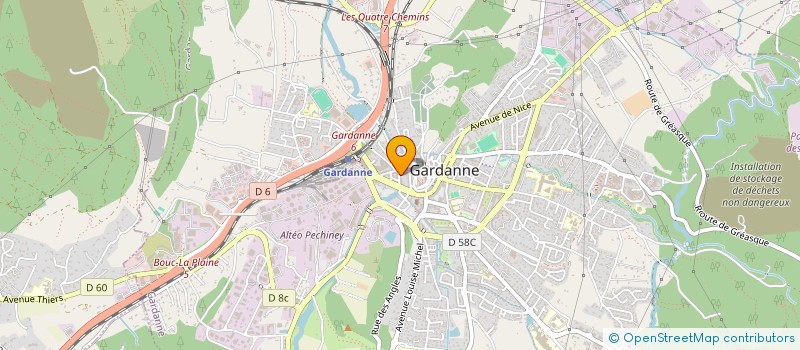 localisation de l'entreprise MADAME MAUD MORGENROTH à GARDANNE