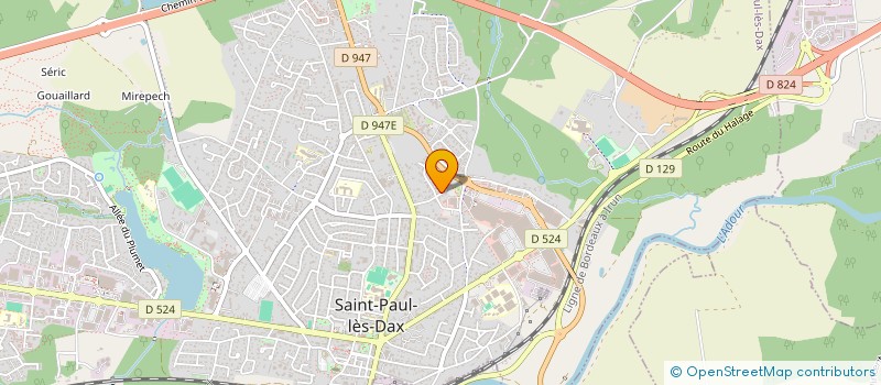 localisation de l'entreprise MADAME MAUD MORIN  SAINT-PAUL-LES-DAX