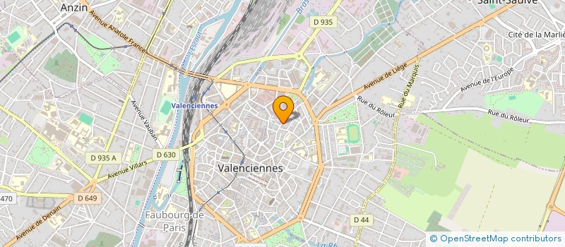 localisation de l'entreprise MADAME MAUD MORTIER à VALENCIENNES