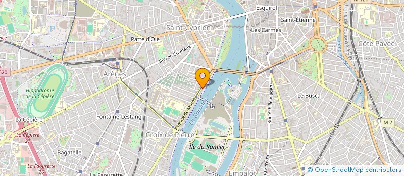 localisation de l'entreprise MADAME MAUD NACHAR  TOULOUSE