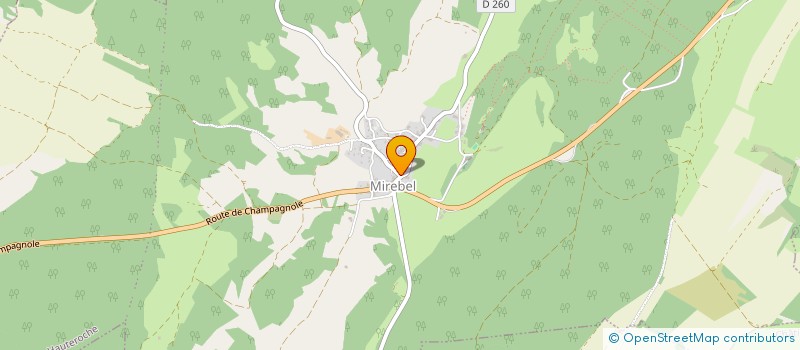 localisation de l'entreprise MADAME MAUD NAWROT  LONS-LE-SAUNIER