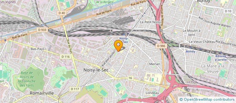 localisation de l'entreprise MADAME MAUD NONNI à NOISY-LE-SEC
