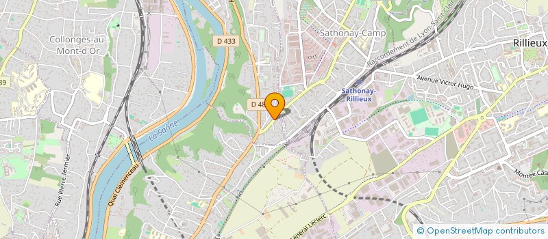 localisation de l'entreprise MADAME MAUD PANISSET  FONTAINES-SUR-SAONE