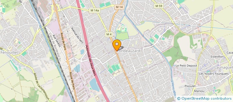 localisation de l'entreprise MADAME MAUD PANZANI  SAINT-ALBAN